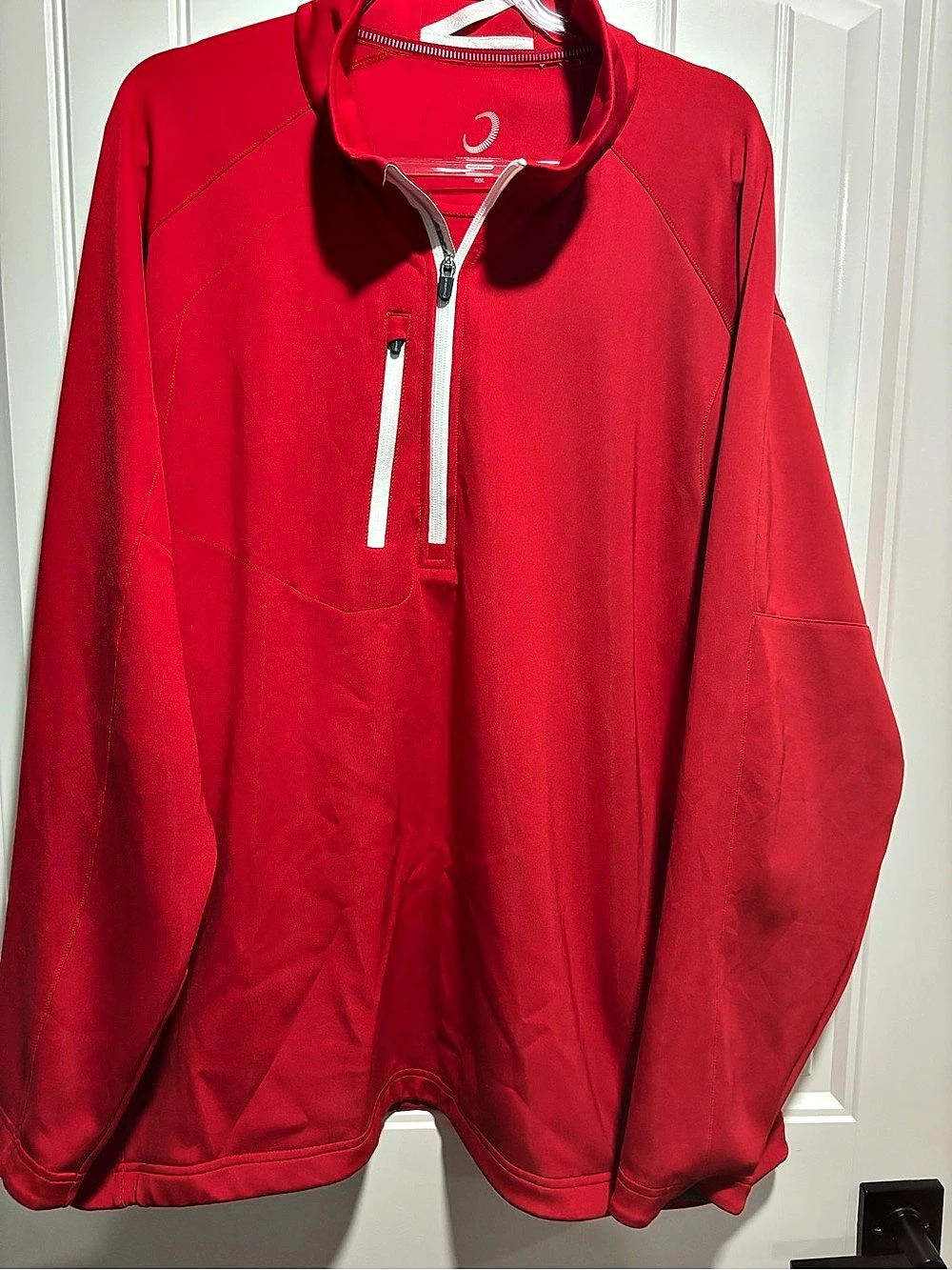Zero Restriction Tour Series Quarter Zip Pullover Red XXXL